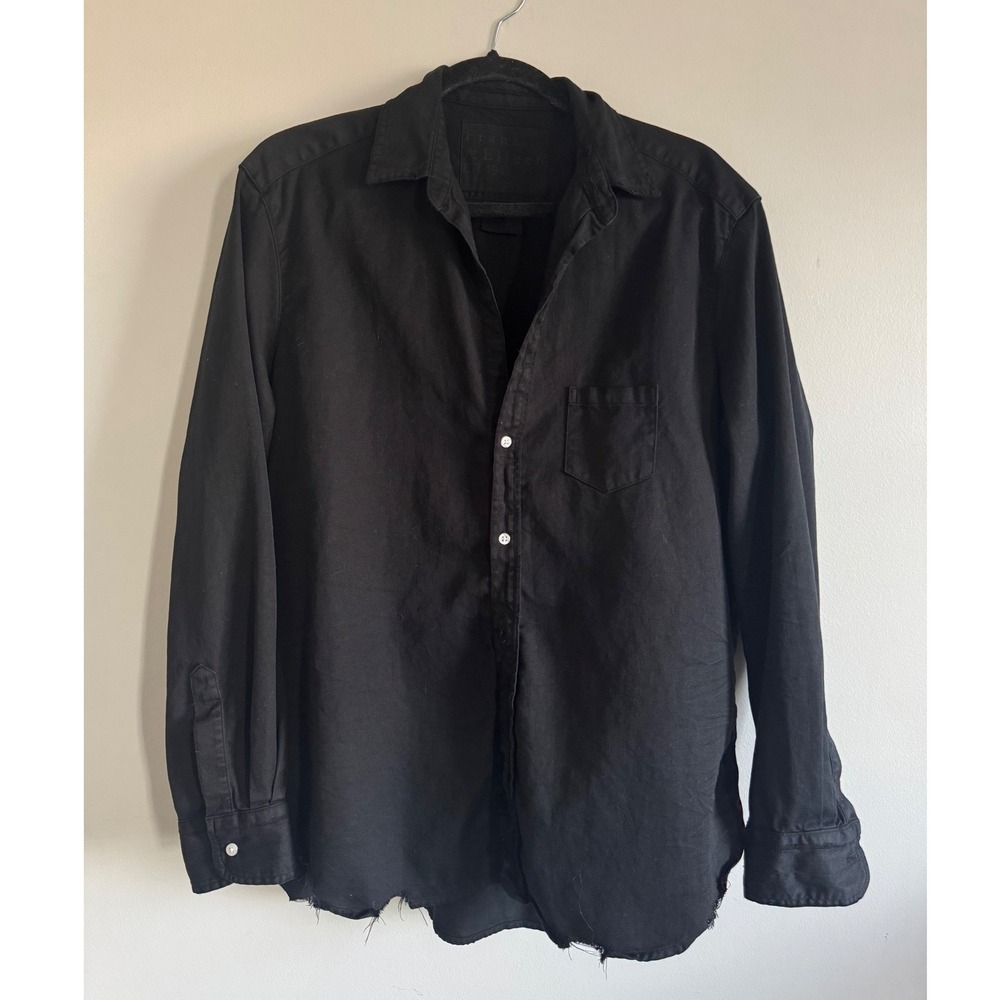 Frank & Eileen Black Button Down Shirt
